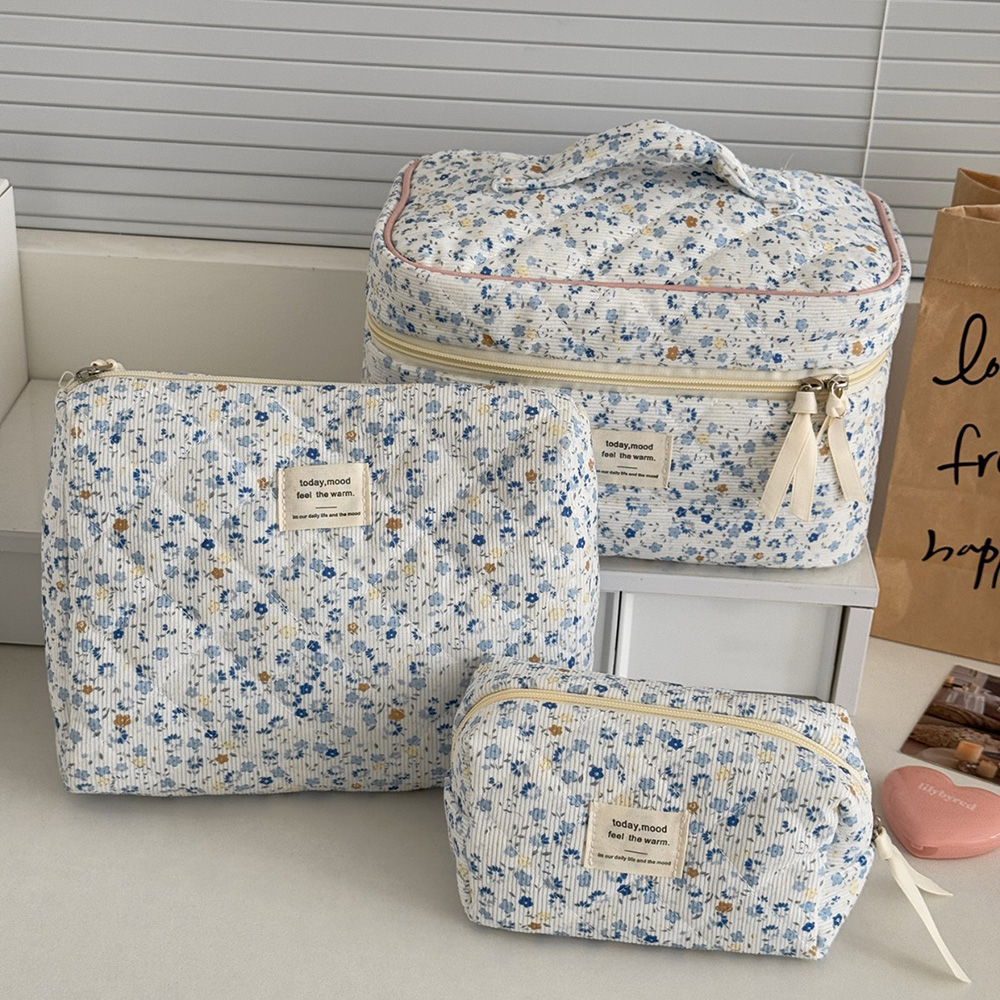 Luxury Skincare Organizer - ขายส่งผู้หญิงหรูหราขนาดใหญ่ความจุกระเป๋าเครื่องสําอาง Travel Organizer Make Up Storage