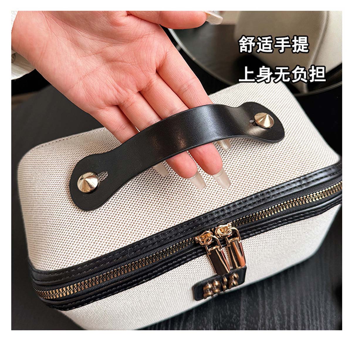 กระเป๋าผ้าแคนวาสแบบเรโทรหรูหรา - Luxury Skincare China บทวิจารณ์และราคา