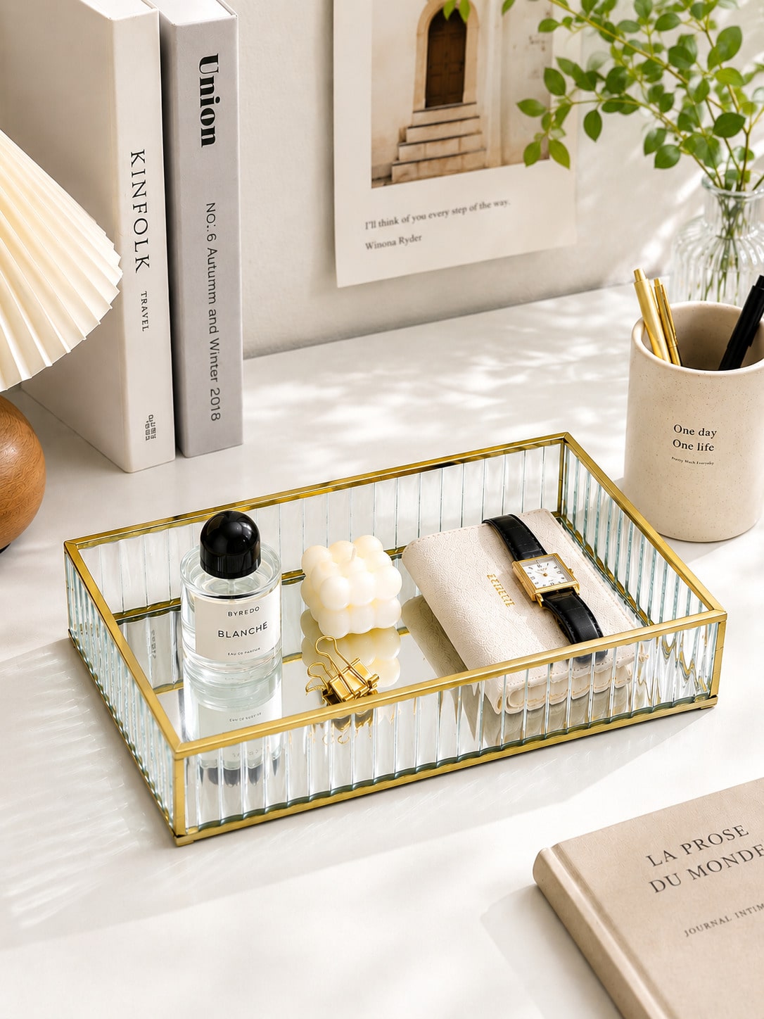 ถาดเก็บของทรงสี่เหลี่ยมผืนผ้าล - Luxury Gold Skincare บทวิจารณ์และราคา