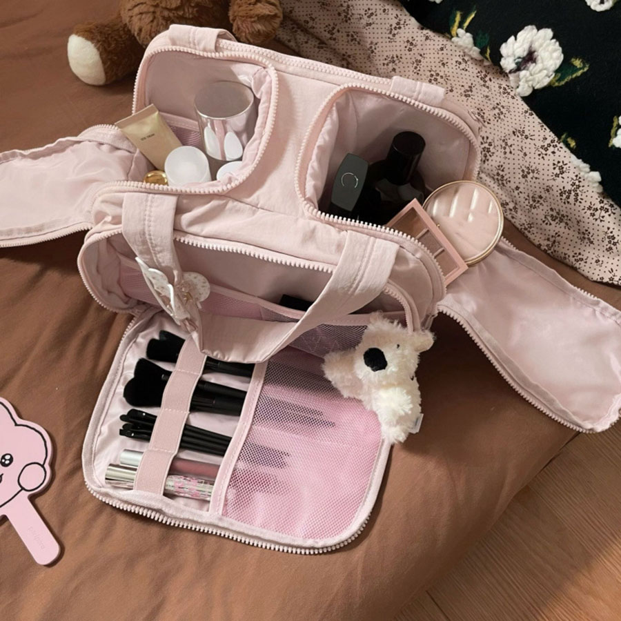 ใหม่ผู้หญิงกระเป๋าเครื่องสําอา - Luxury Skincare Organizer บทวิจารณ์และราคา
