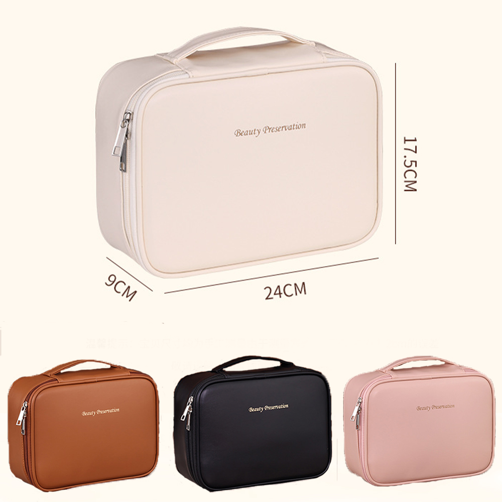 ใหม่กระเป๋าเครื่องสำอางสตรีกระ - Luxury Skincare Organizer บทวิจารณ์และราคา