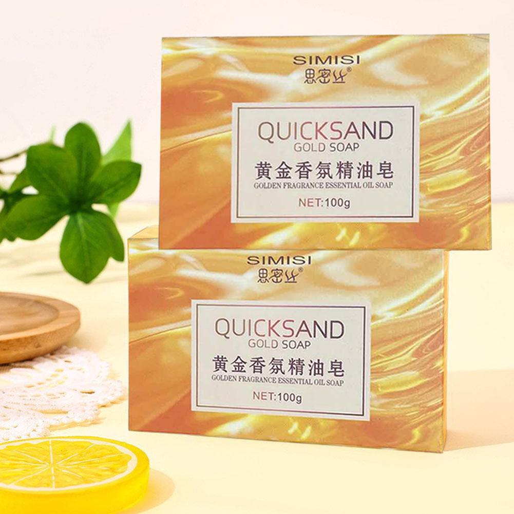 สบู่ทองคำทำมือ รูปทรงสี่เหลี่ย - Luxury Gold Skincare บทวิจารณ์และราคา