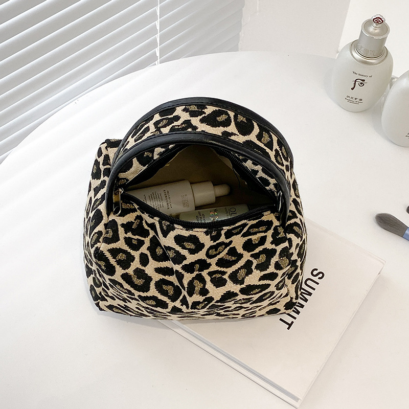 กระเป๋าเครื่องสำอางลายเสือดาวแ - Luxury Skincare China บทวิจารณ์และราคา