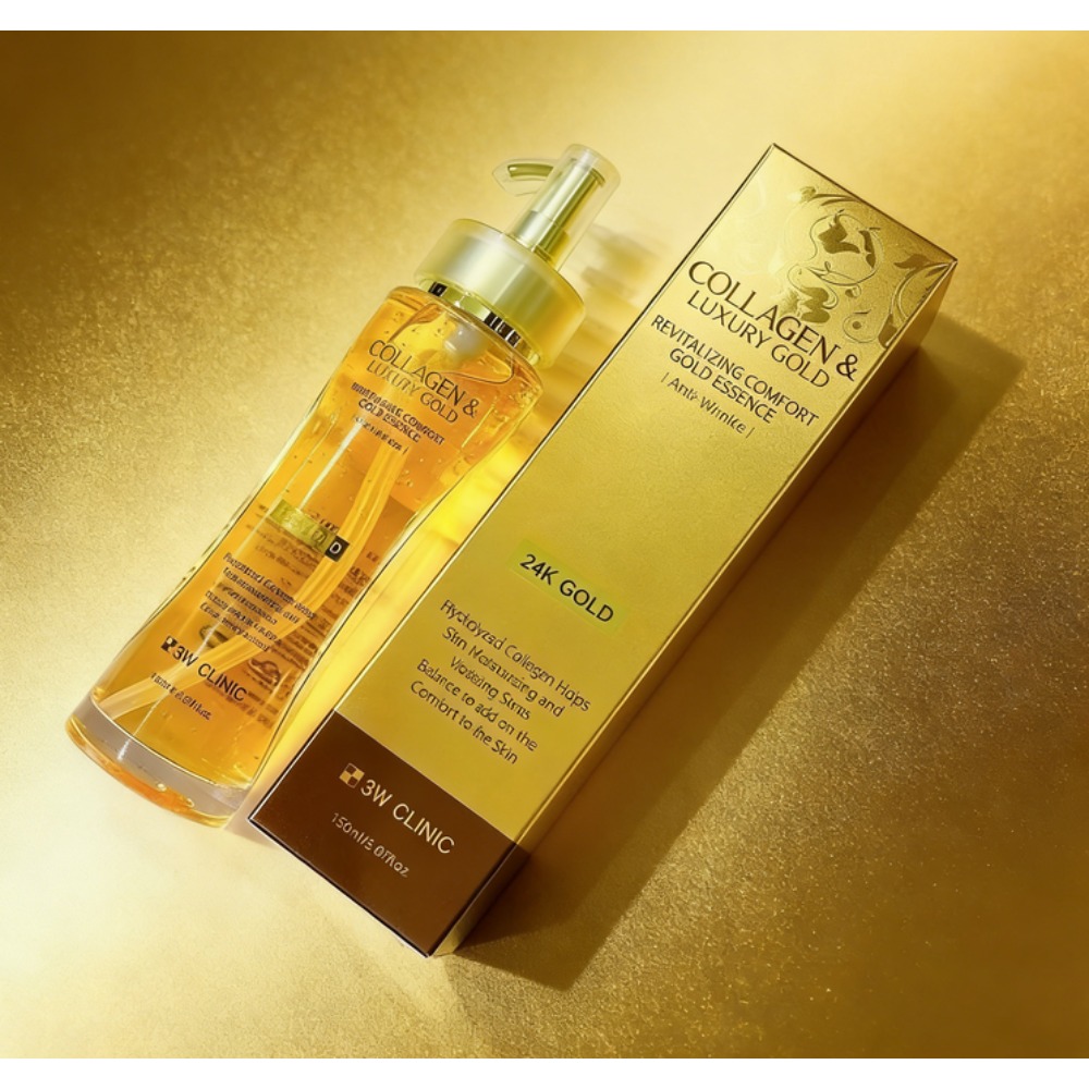 3WCLINIC คอลลาเจน & ลักชัวรี่  - Luxury Gold Skincare บทวิจารณ์และราคา