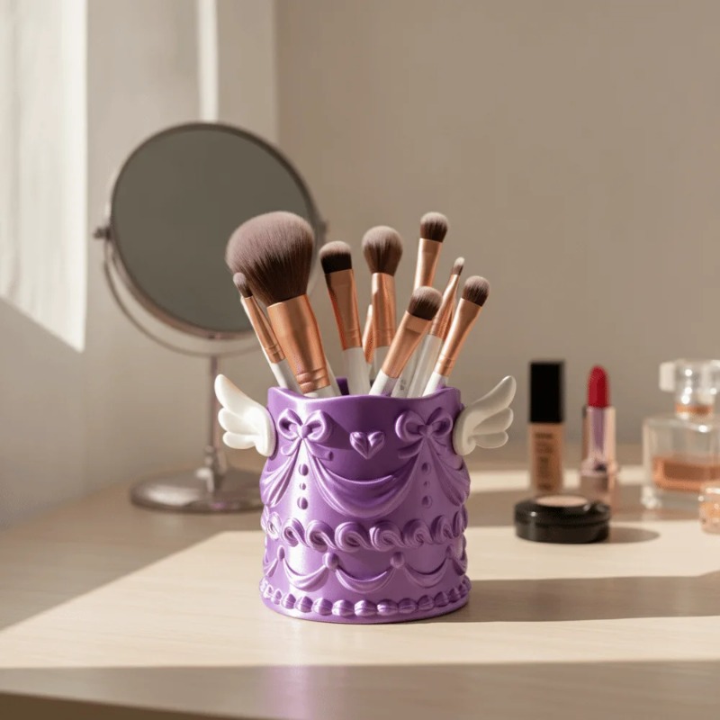 ที่เก็บเครื่องสำอางบนโต๊ะทำงาน - Luxury Skincare Organizer บทวิจารณ์และราคา